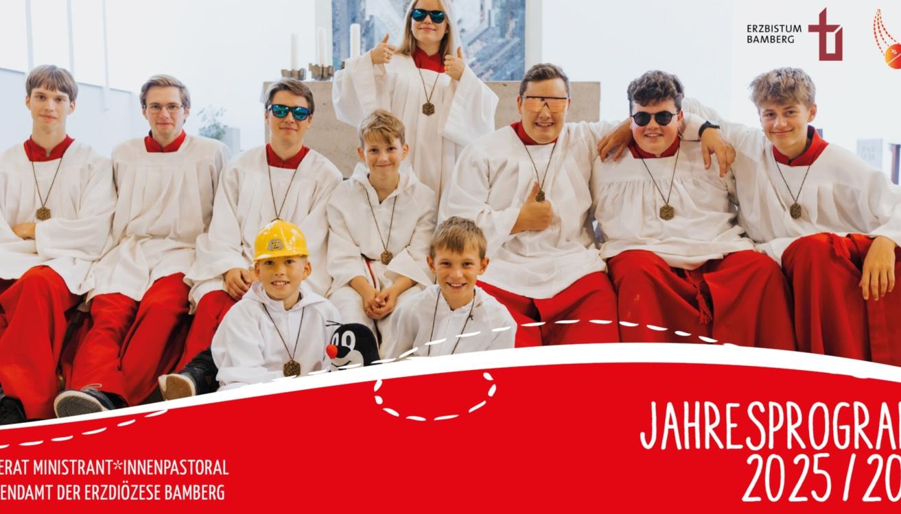 Slider Jahresprogramm 2025-2026 (c) Referat Ministrant*innenpastoral Slider Jahresprogramm 2025-2026