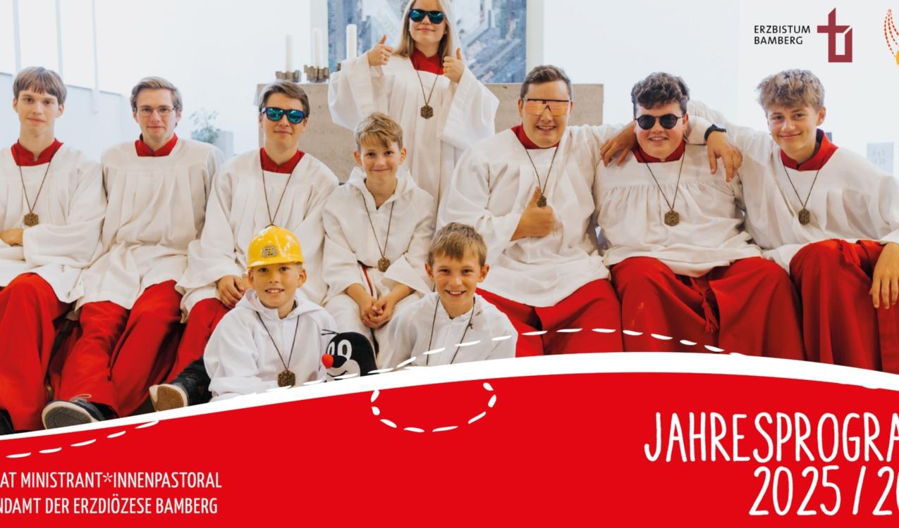 Slider Jahresprogramm 2025-2026 (c) Referat Ministrant*innenpastoral Slider Jahresprogramm 2025-2026